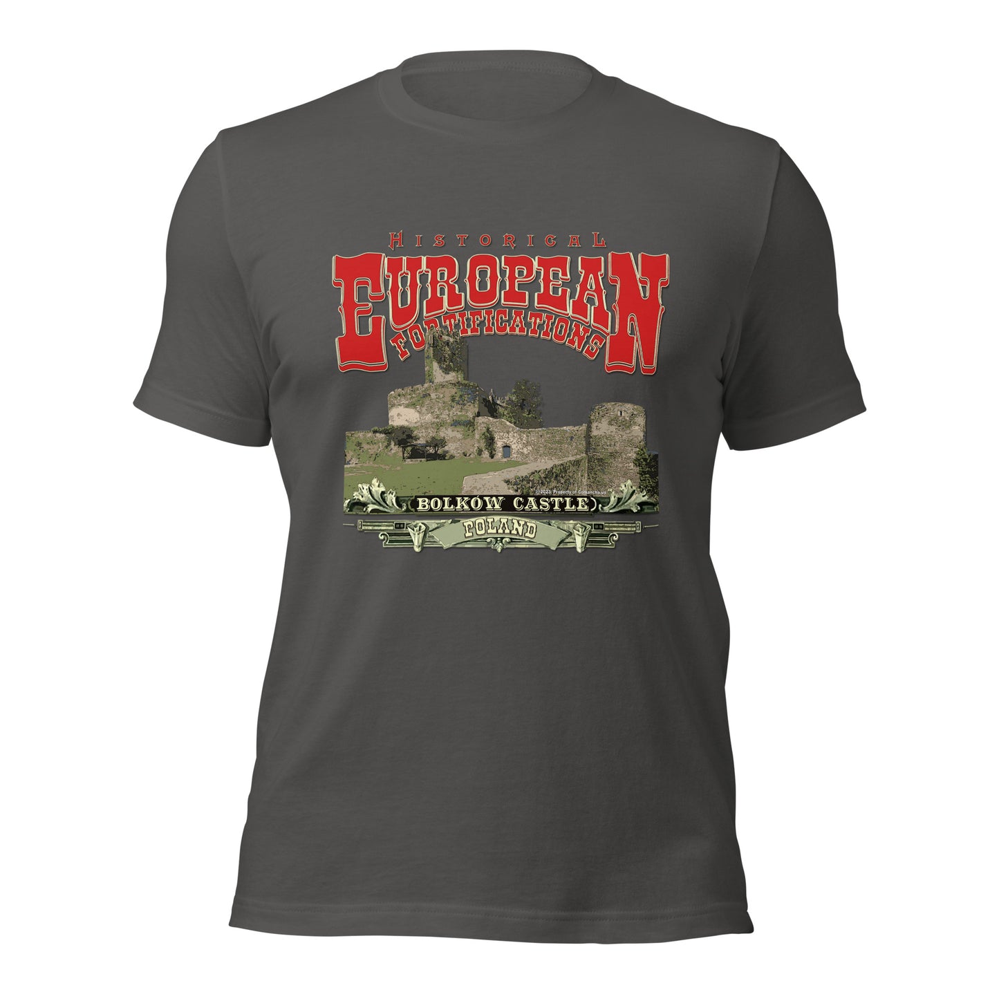 Zamek Bolkow - Polskie zamki T-shirt