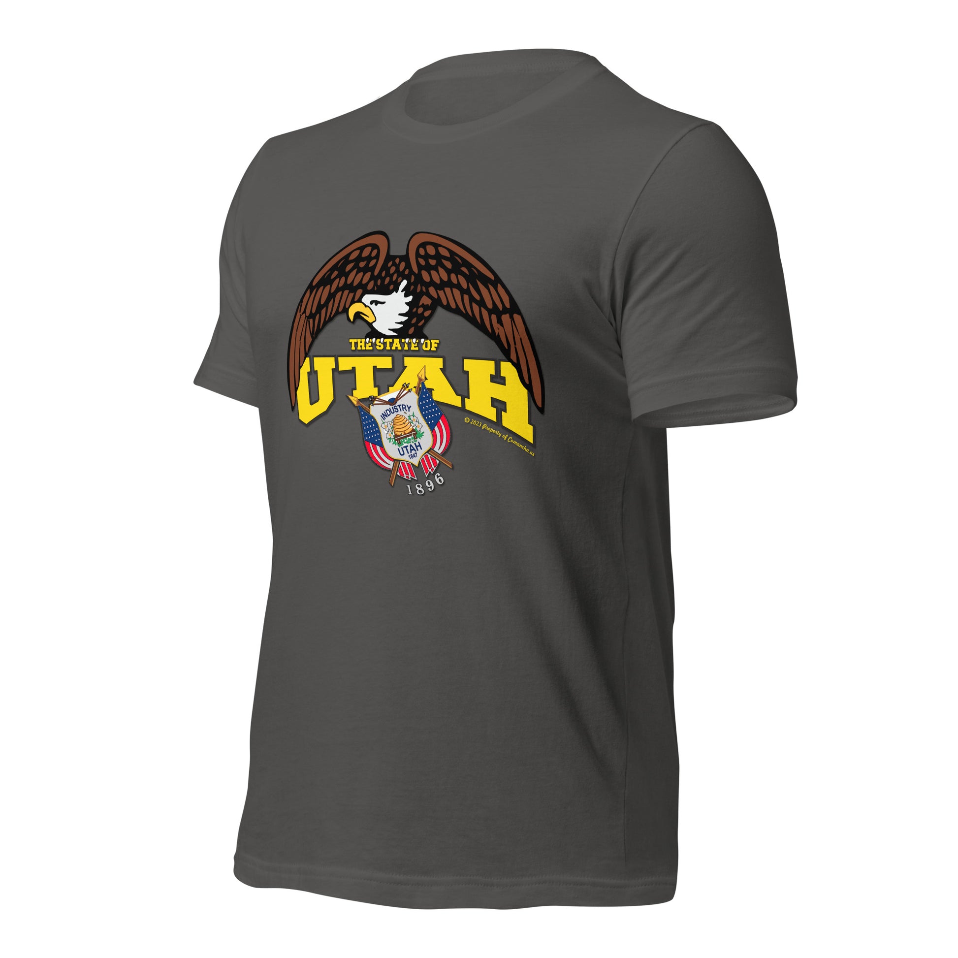 Utah state t-shirt,The State Of Utah t-shirt, Comancha Graphics tee,Utah t-shirt, Comancha Graphics,