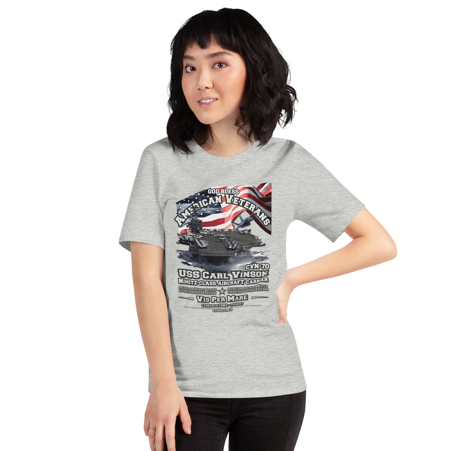 USS CARL VINSTON CVN-70 t-shirt, USS CARL VINSTON t-shirt,Aircraft Carrier Destroyer Veterans Tee, Navy T-shirt, T-shirt Online Shop,