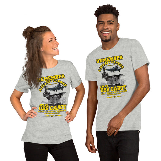 USS CABOT CVL-28 t-shirt, USS CABOT t-shirt, Aircraft Carrier Veterans Tee, Navy Vetrans Tee, T-shirt Store,