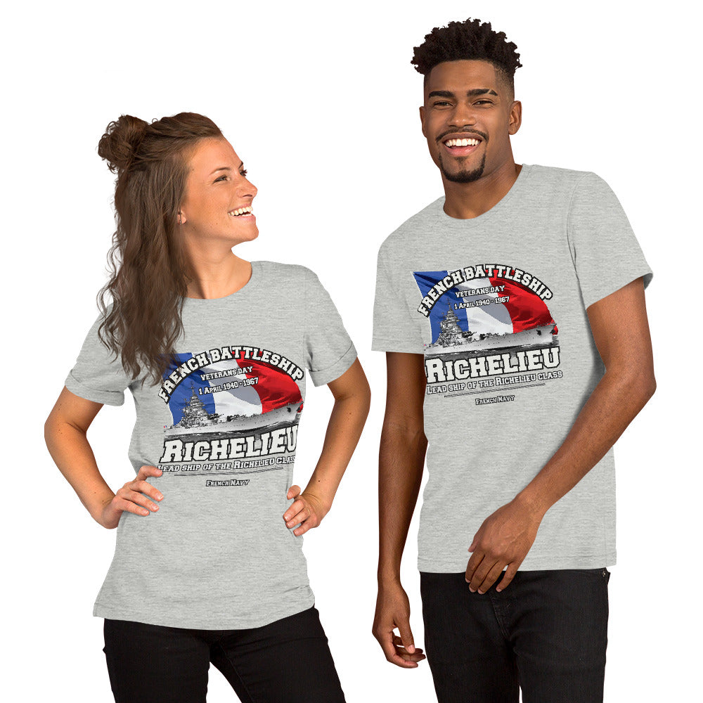 RICHELIEU French battleship tees, RICHELIEU t-shirts,RICHELIEU French ship,RICHELIEU French Navy Battleship tee, RICHELIEU BATTLESHIP Tee,comancha t-shirts,