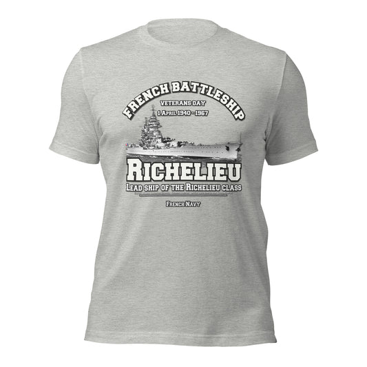 RICHELIEU French battleship tees, RICHELIEU t-shirts,RICHELIEU French ship,RICHELIEU French Navy Battleship tee, RICHELIEU BATTLESHIP Tee,comancha t-shirts,