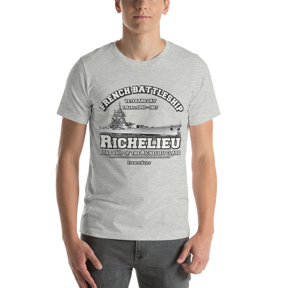RICHELIEU French battleship tees, RICHELIEU t-shirts,RICHELIEU French ship,RICHELIEU French Navy Battleship tee, RICHELIEU BATTLESHIP Tee,comancha t-shirts,