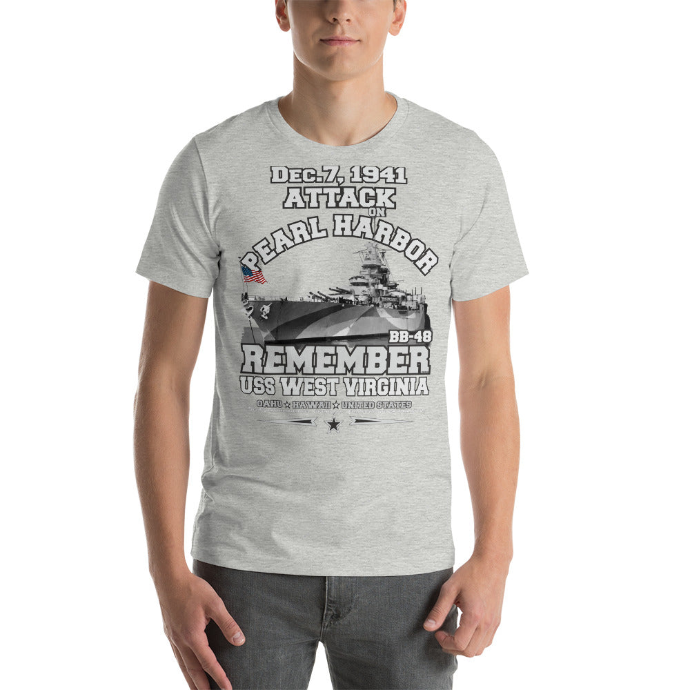 USS WEST VIRGINIA tee, Pearl harbor Tee, US Navy veterans tee,comancha, US Navy Battleship Veterans T-shirt, USS WEST VIRGINIA BB-48 T-shirt,