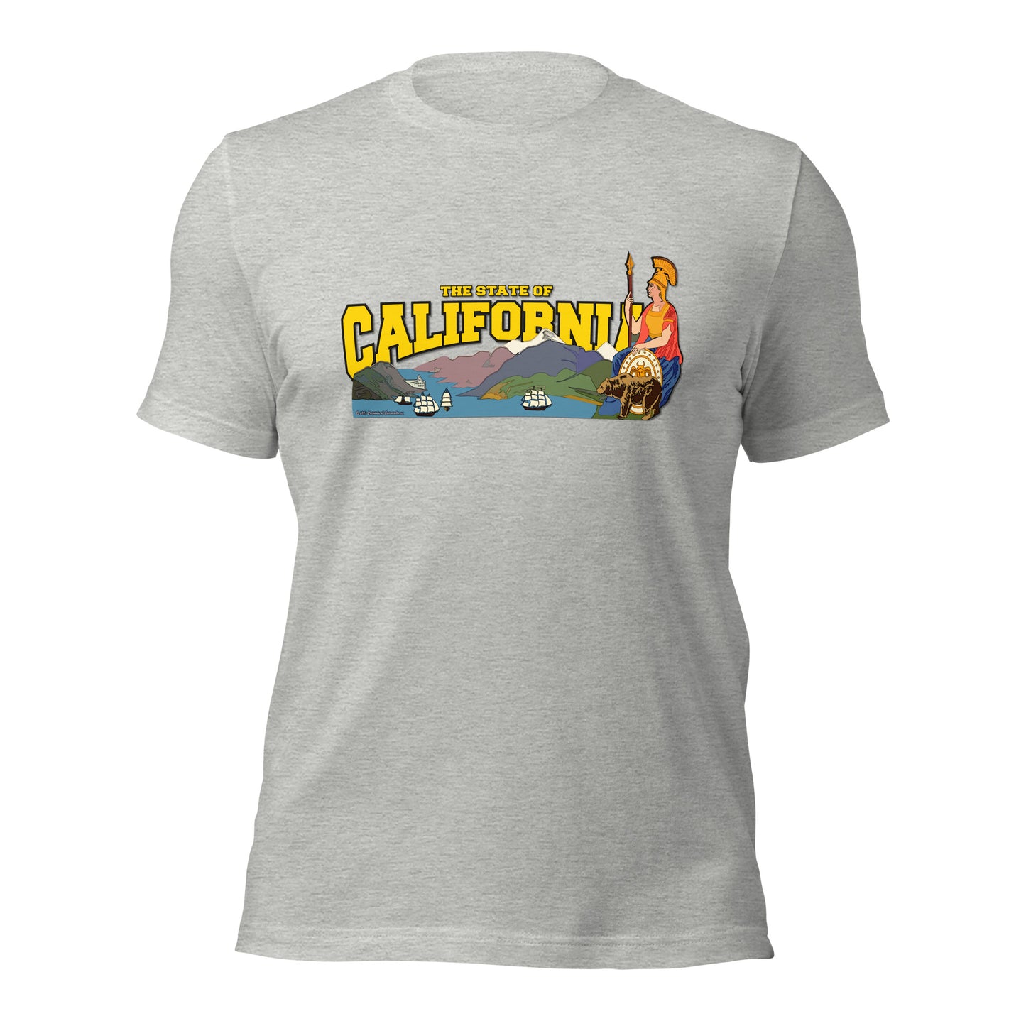 The State Of California t-shirt