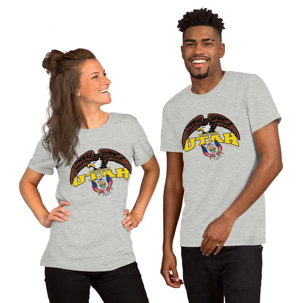 Utah state t-shirt,The State Of Utah t-shirt, Comancha Graphics tee,Utah t-shirt, Comancha Graphics,