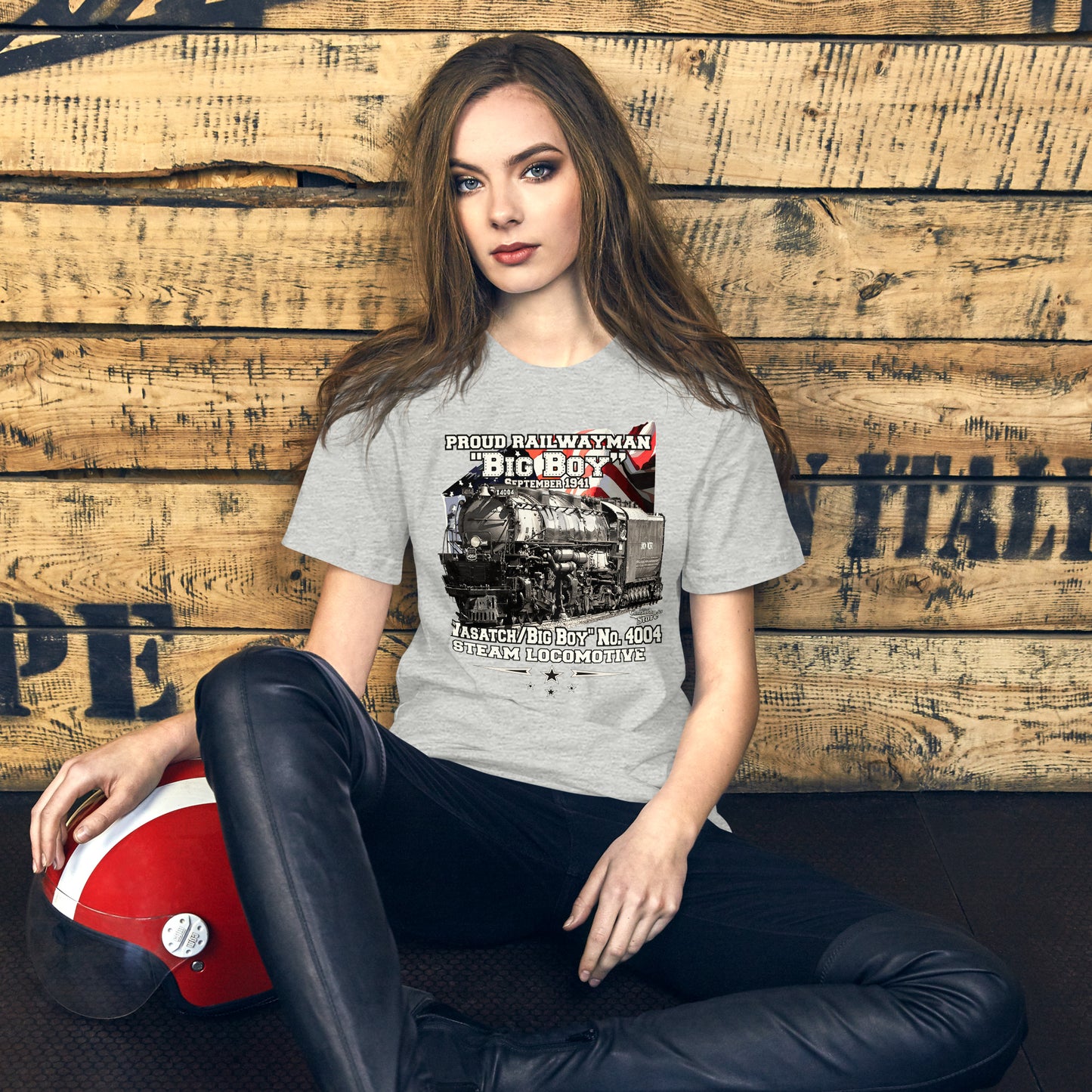Big Boy 4004 Locomotive Unisex t-shirt