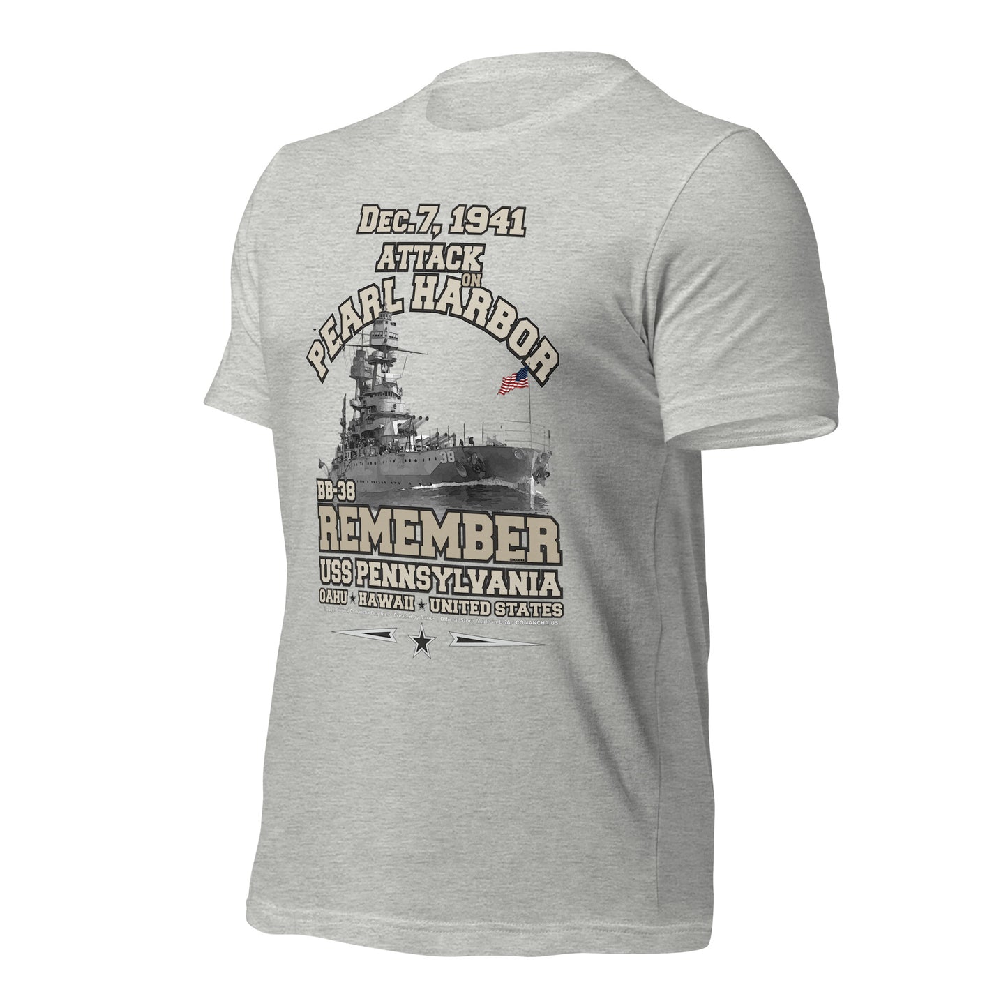 USS PENNSYLVANIA t-shirt, US Navy Battleship Veterans T-shirt, USS PENNSYLVANIA BB-38 T-shirt, US Navy T-shirt,US Navy Veterans T-shirt,comancha graphics tee,comancha,