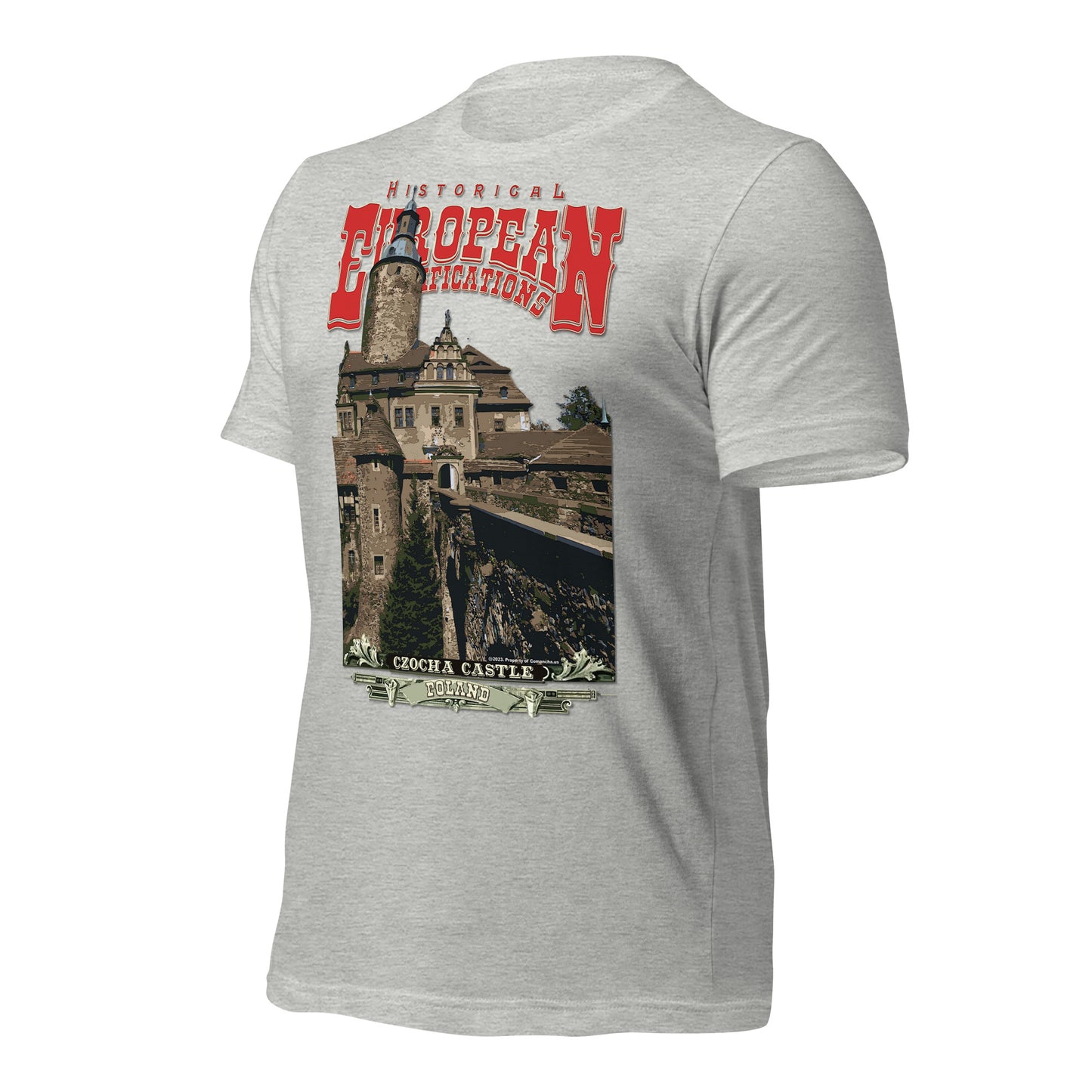 Zamek Czocha - Polskie zamki T-shirt