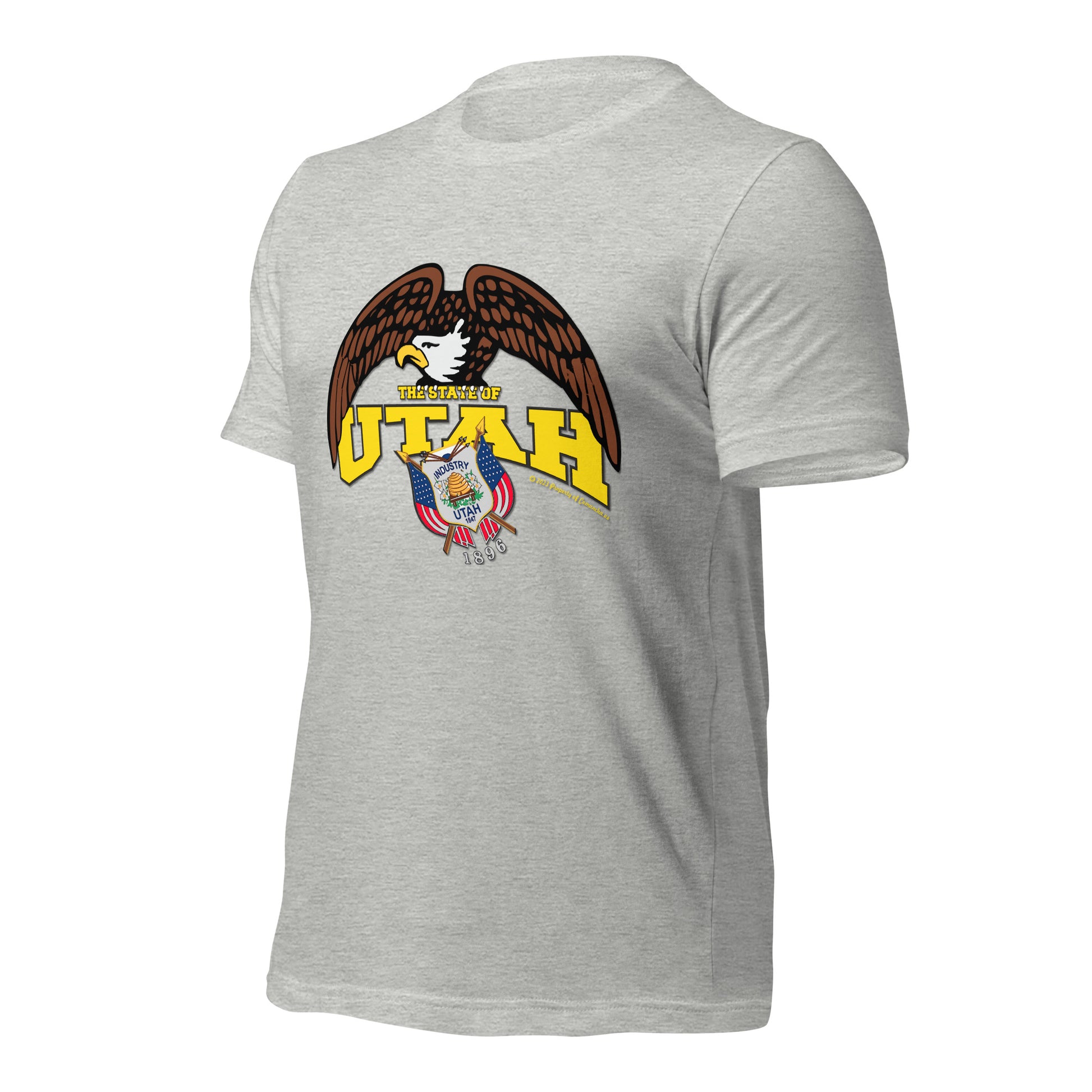 Utah state t-shirt,The State Of Utah t-shirt, Comancha Graphics tee,Utah t-shirt, Comancha Graphics,