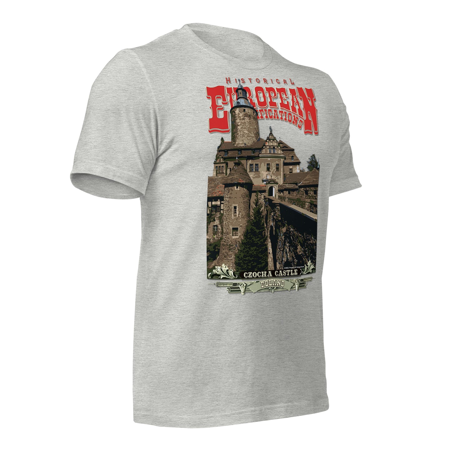 Zamek Czocha - Polskie zamki T-shirt