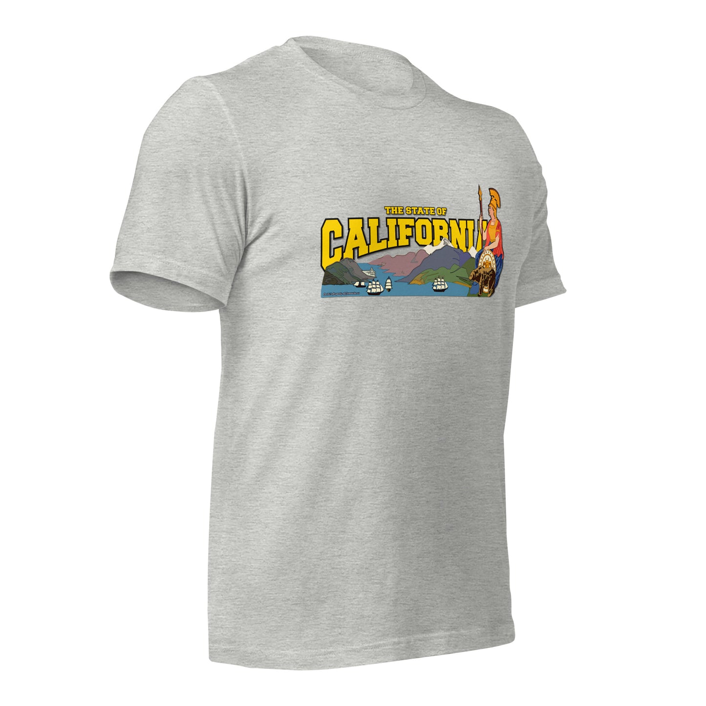 The State Of California t-shirt