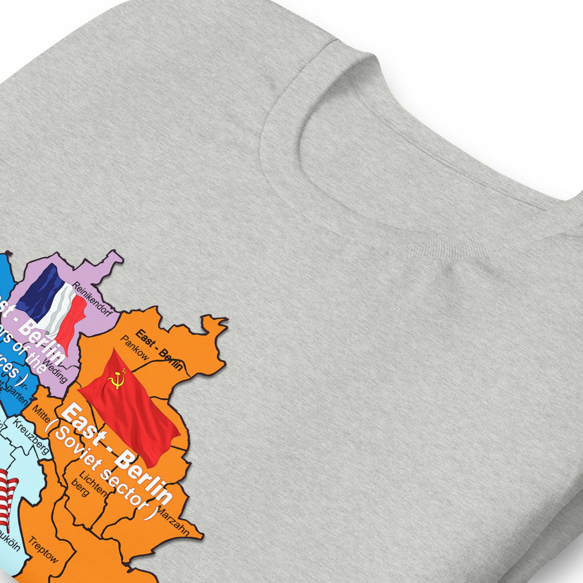 Berlin Wall tee, Berlin Wall gift, Berlin Wall sectors tee,Berlin Wall T-shirt, Comancha Graphics,
