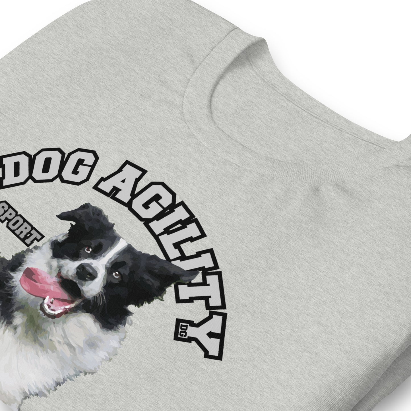 DOG AGILITY T-shirt,DOG AGILITY sport tee,DOG sports,comancha t-shirt,