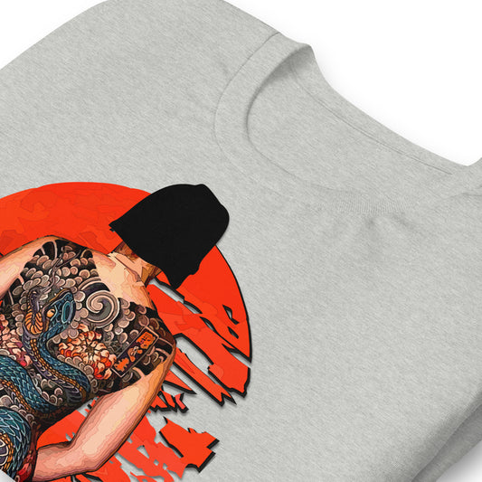 Japanese Tatoo t-shirt, JAPANESE TRADITION TEE,COMANCHA GRAPHICS TEES,