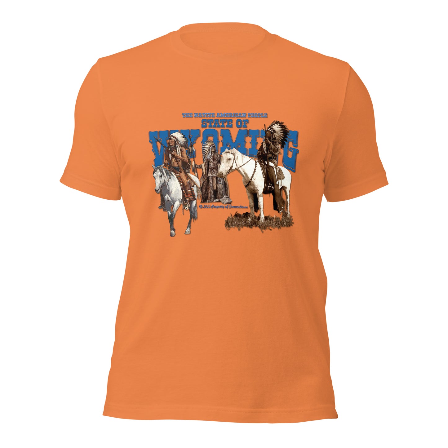 Wyoming state tee,Wyoming State USA t-shirt, Comancha Graphics tee,Wyoming State USA t-shirt, Comancha Graphics,