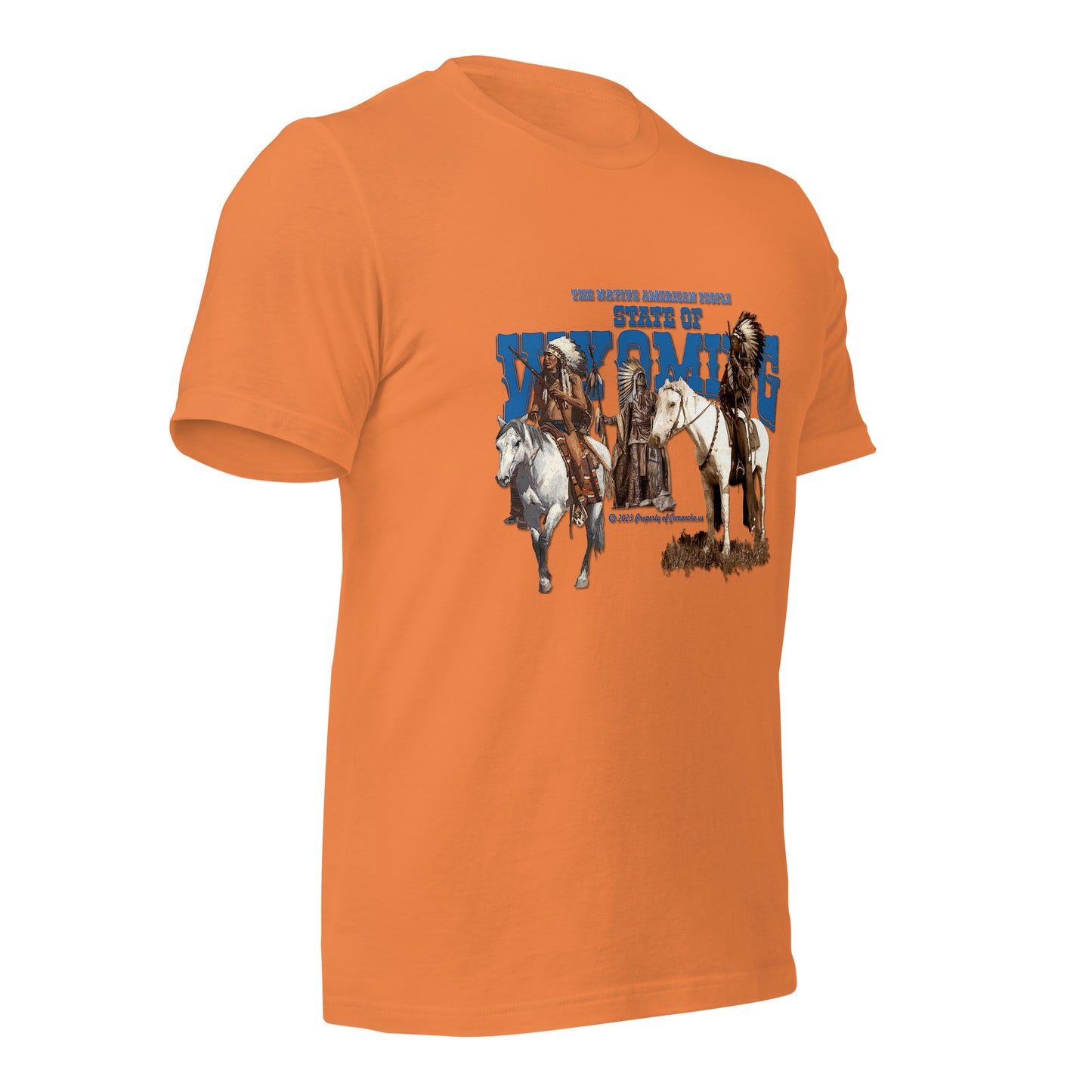 Wyoming state tee,Wyoming State USA t-shirt, Comancha Graphics tee,Wyoming State USA t-shirt, Comancha Graphics,