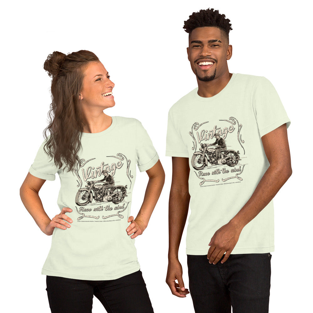Vintage Motorcycles unisex Tee
