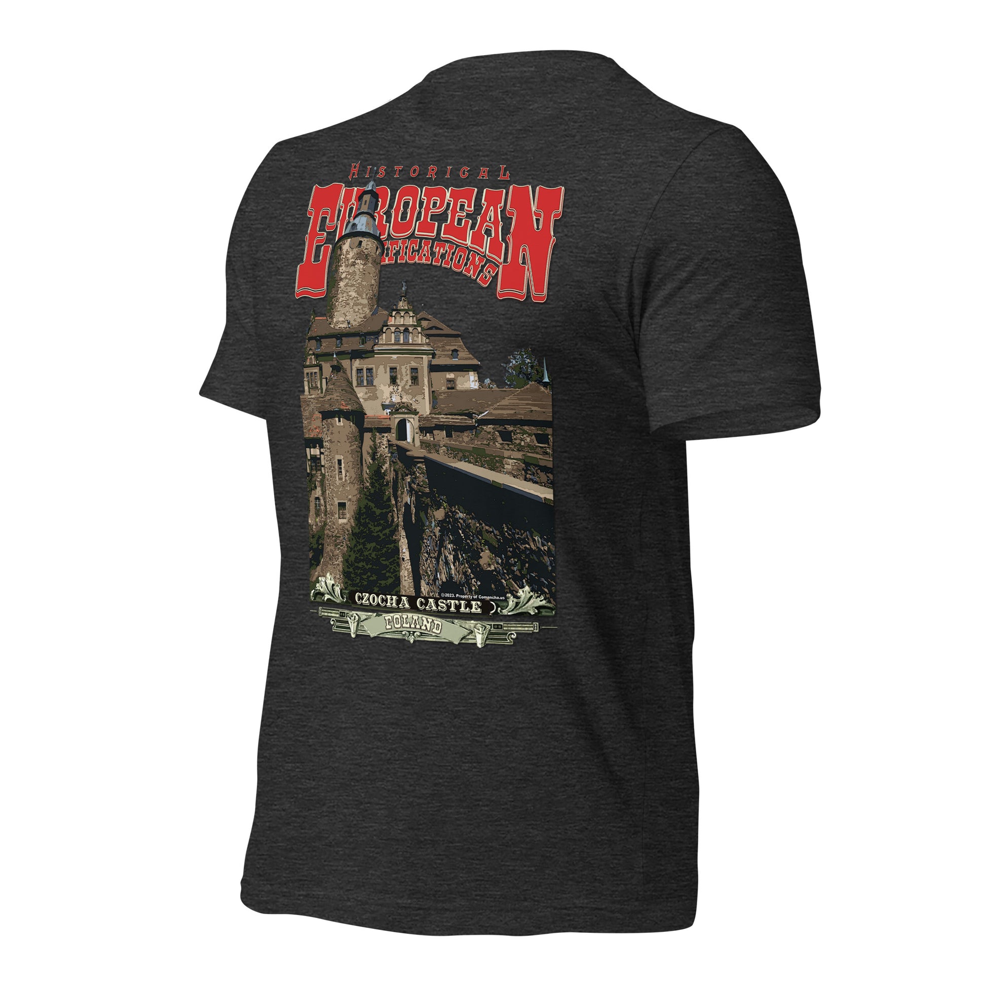 Zamek Czocha koszulka, Polskie zamki T-shirt ,Czocha Castle tee, Polish Castles tee,comancha tshirt,