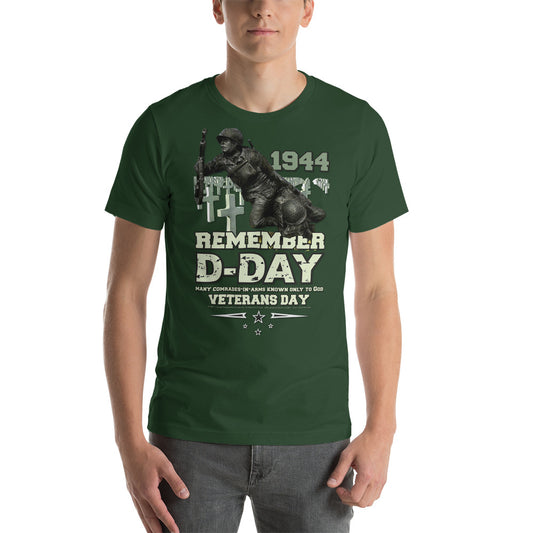 REMEMBER D-Day Normandy 1944 t-shirt, Comancha Graphics,
