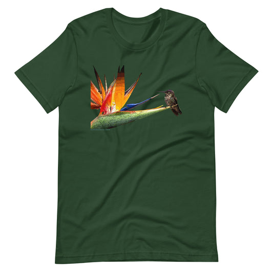 Bird-paradise Unisex t-shirt, Comancha t-shirt,