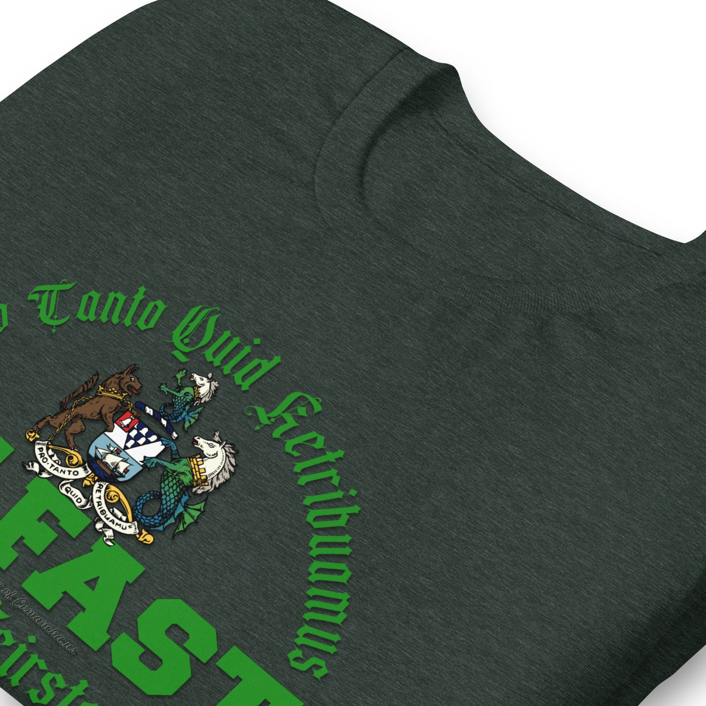 BELFAST tee, BELFAST T-shirt, BELFAST ireland tee,BELFAST Northern Ireland t-shirt, Comancha Graphics,
