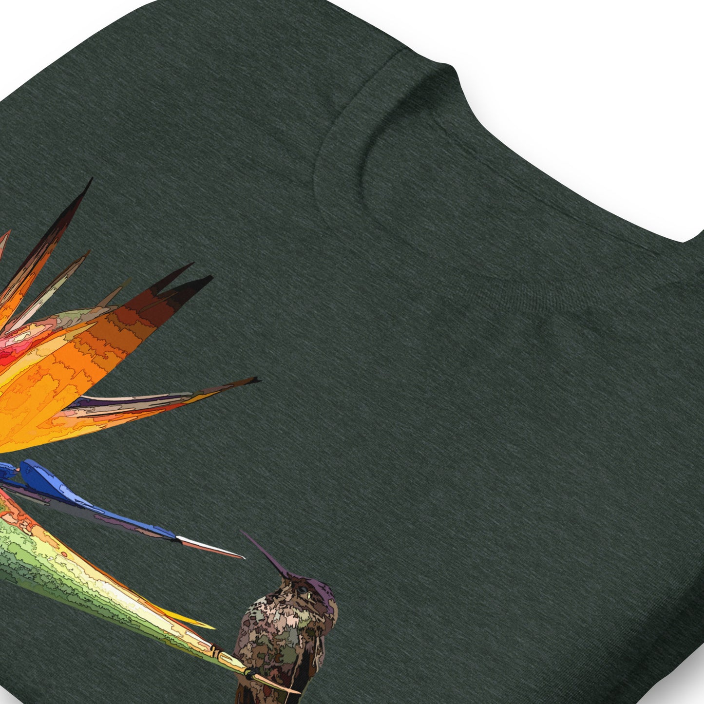 Bird-paradise Unisex t-shirt, Comancha t-shirt,