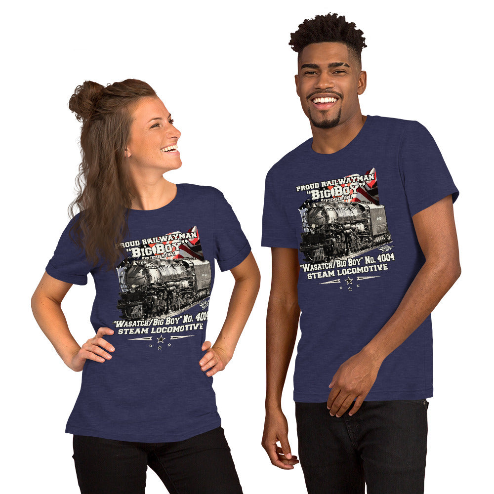 Big Boy 4004 Locomotive Unisex t-shirt