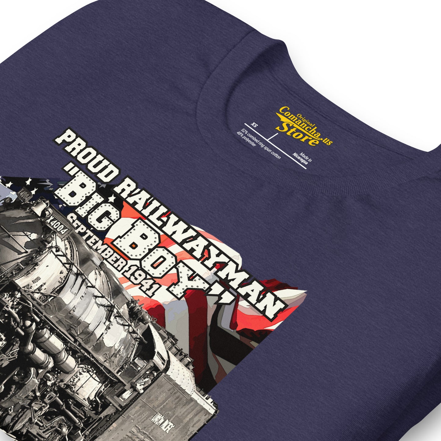 Big Boy 4004 Locomotive Unisex t-shirt