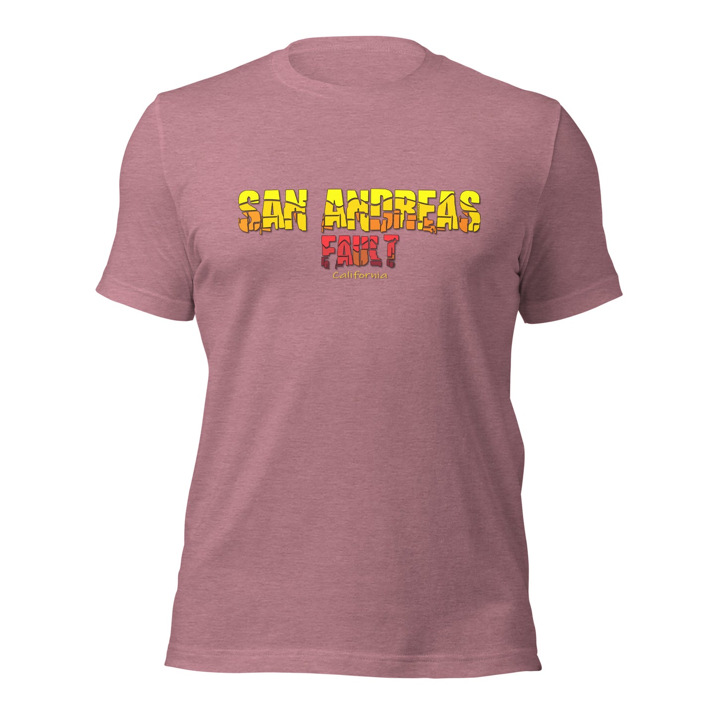 SAN ANDREAS FAULT California T-shirt