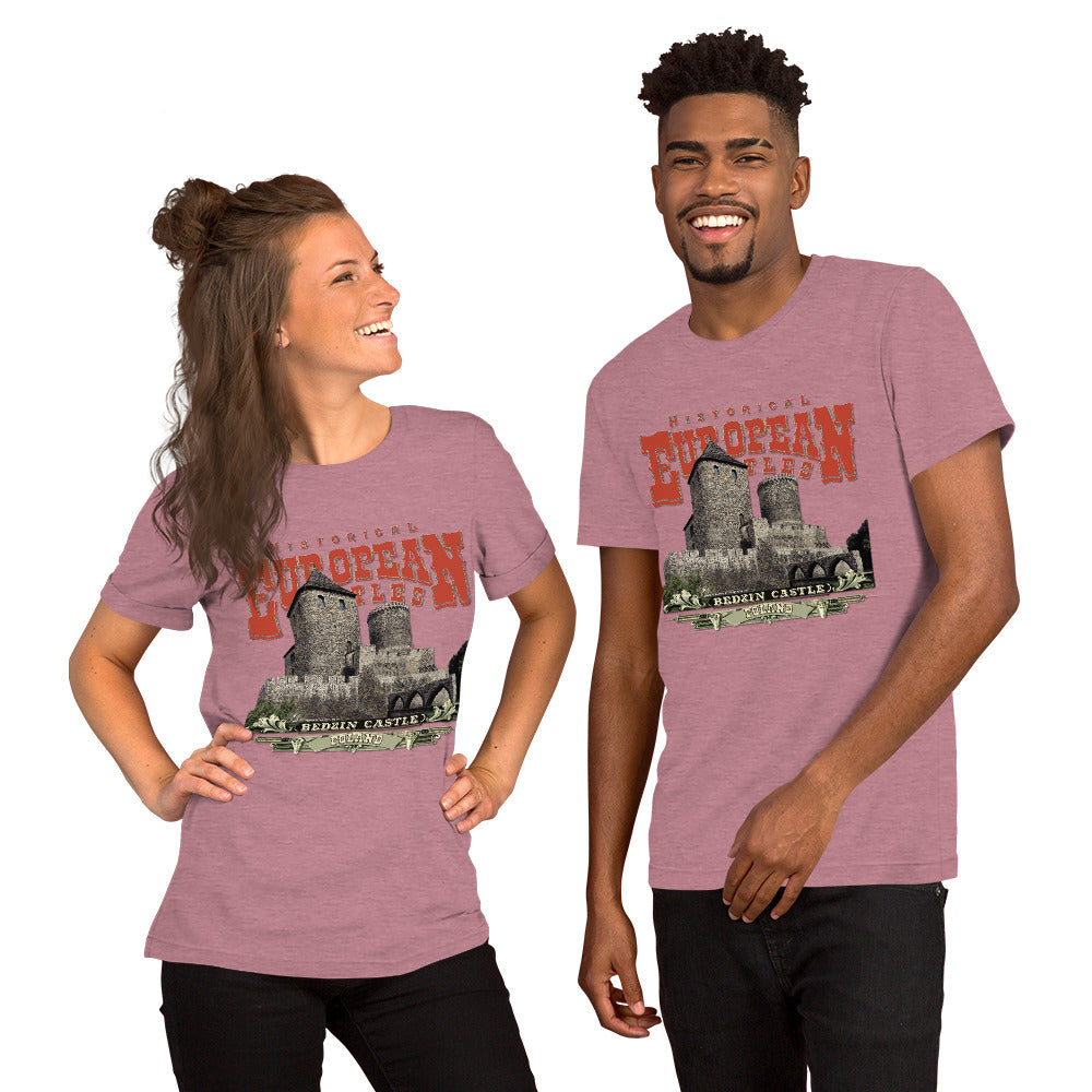 Bedzin zamek Polskie Zamki T-shirt,