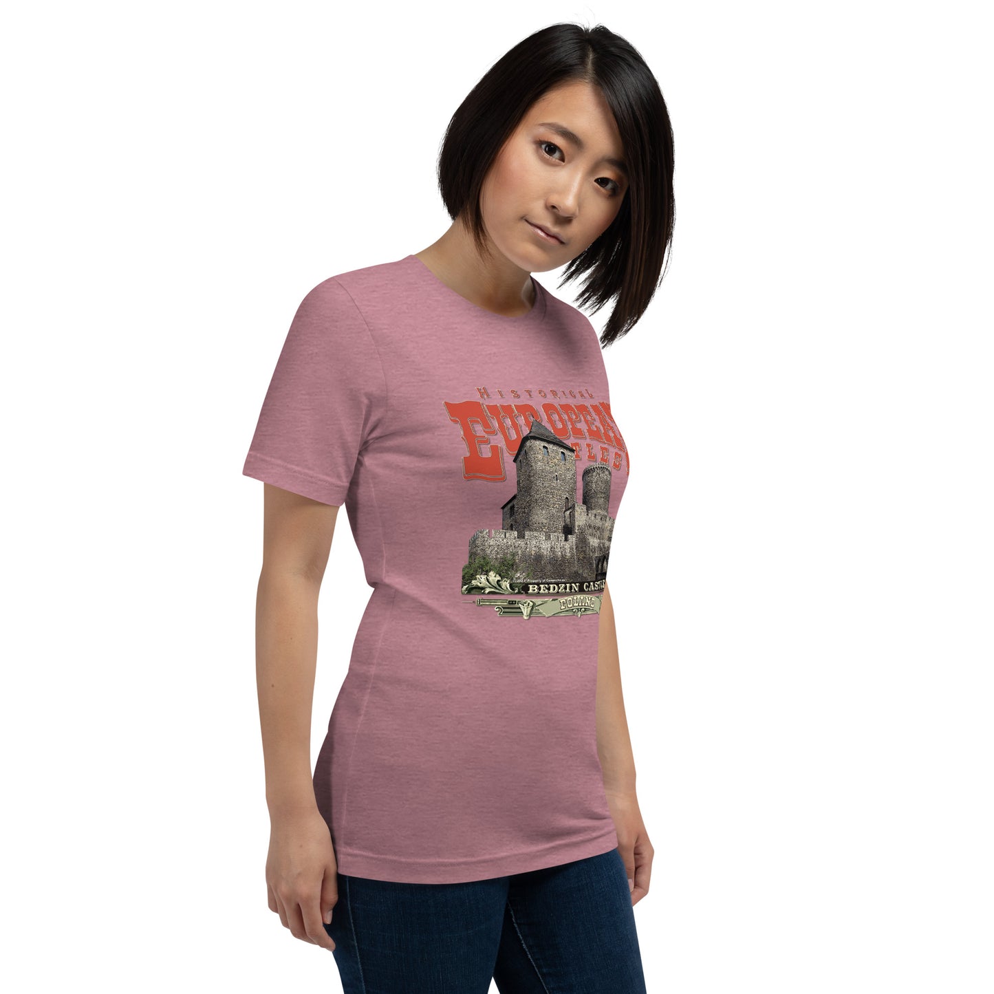 Bedzin zamek Polskie Zamki T-shirt,