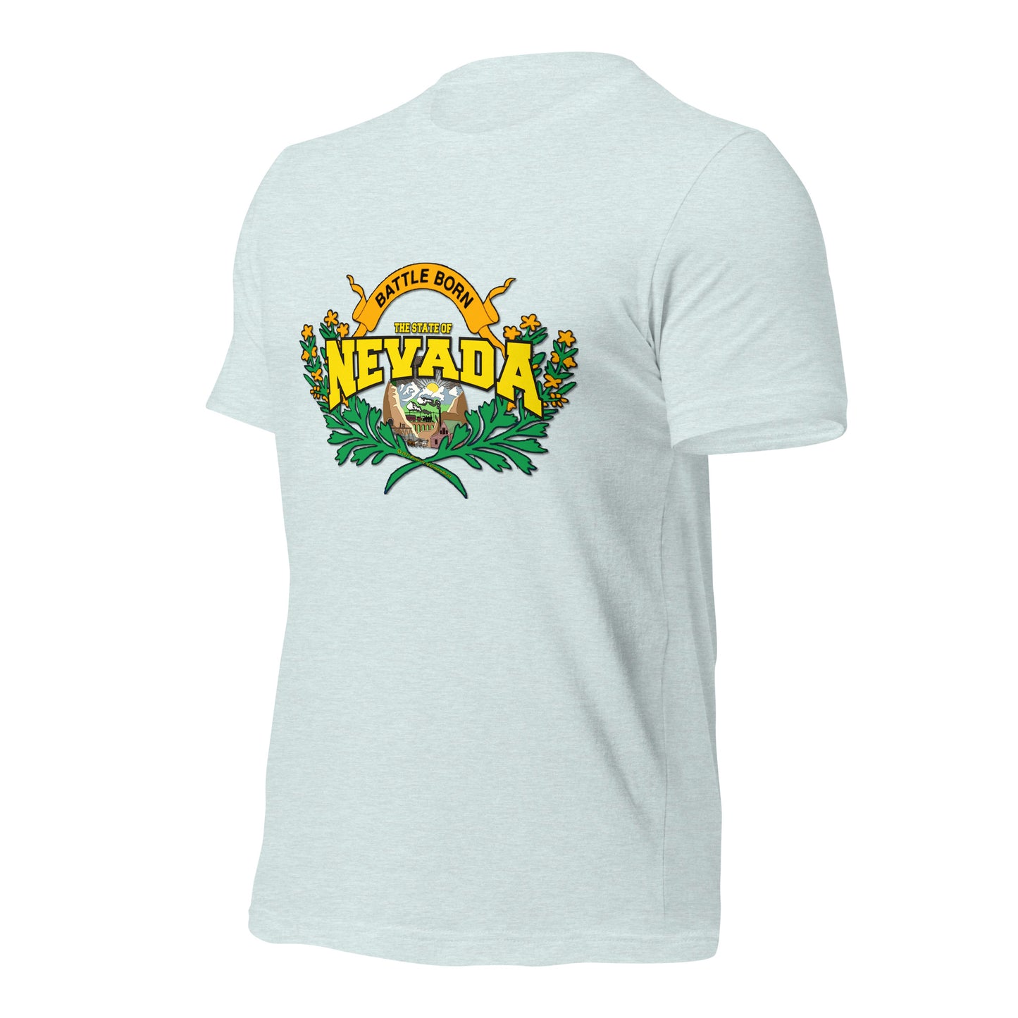 Nevada State tee,State Nevada t-shirt, Comancha Graphics tee,The State Of Nevada t-shirt, Comancha Graphics,