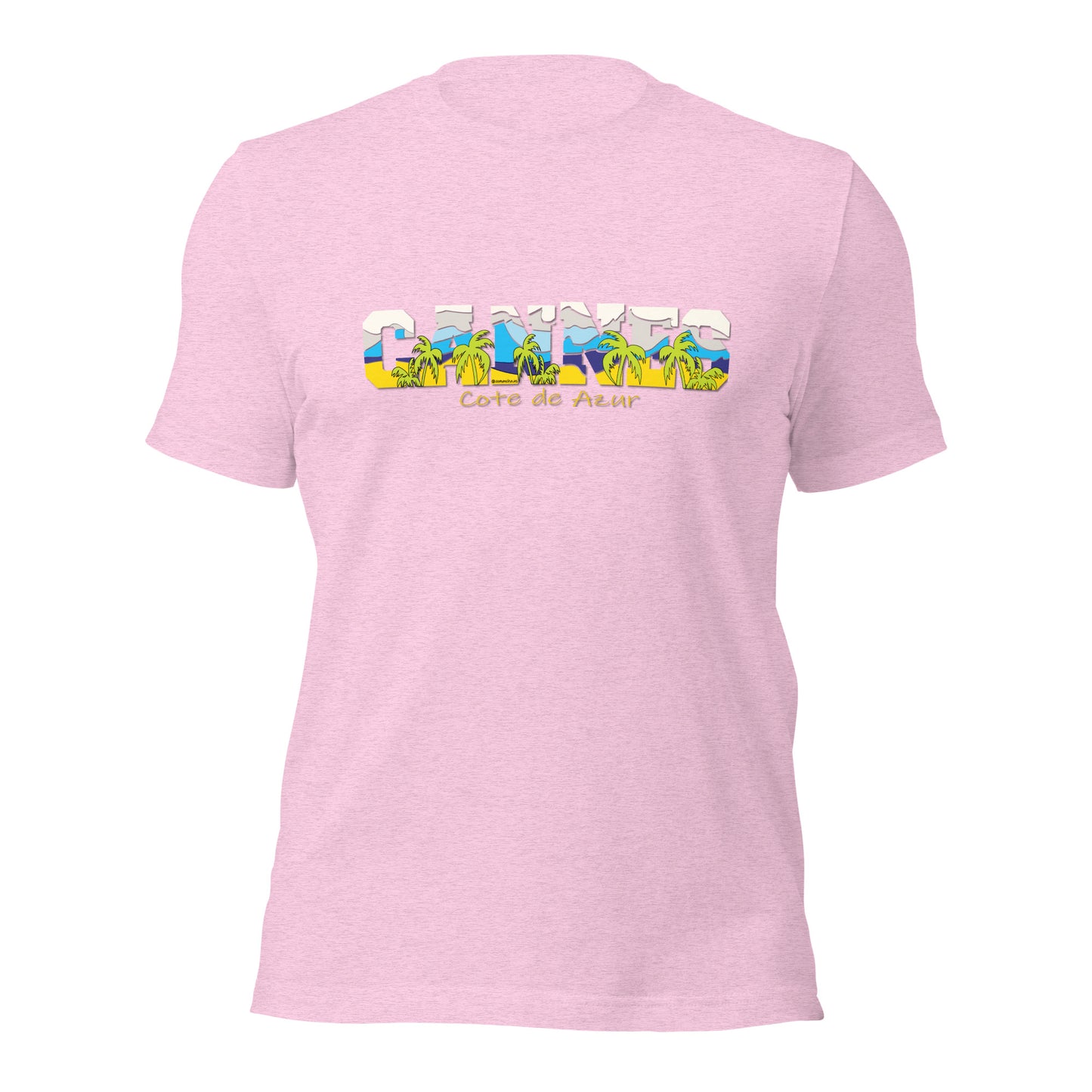 CANNES tee,CANNES France tee, Cote de azur tee, Comancha Graphics,CANNES Cote de Azur France T-shirt,