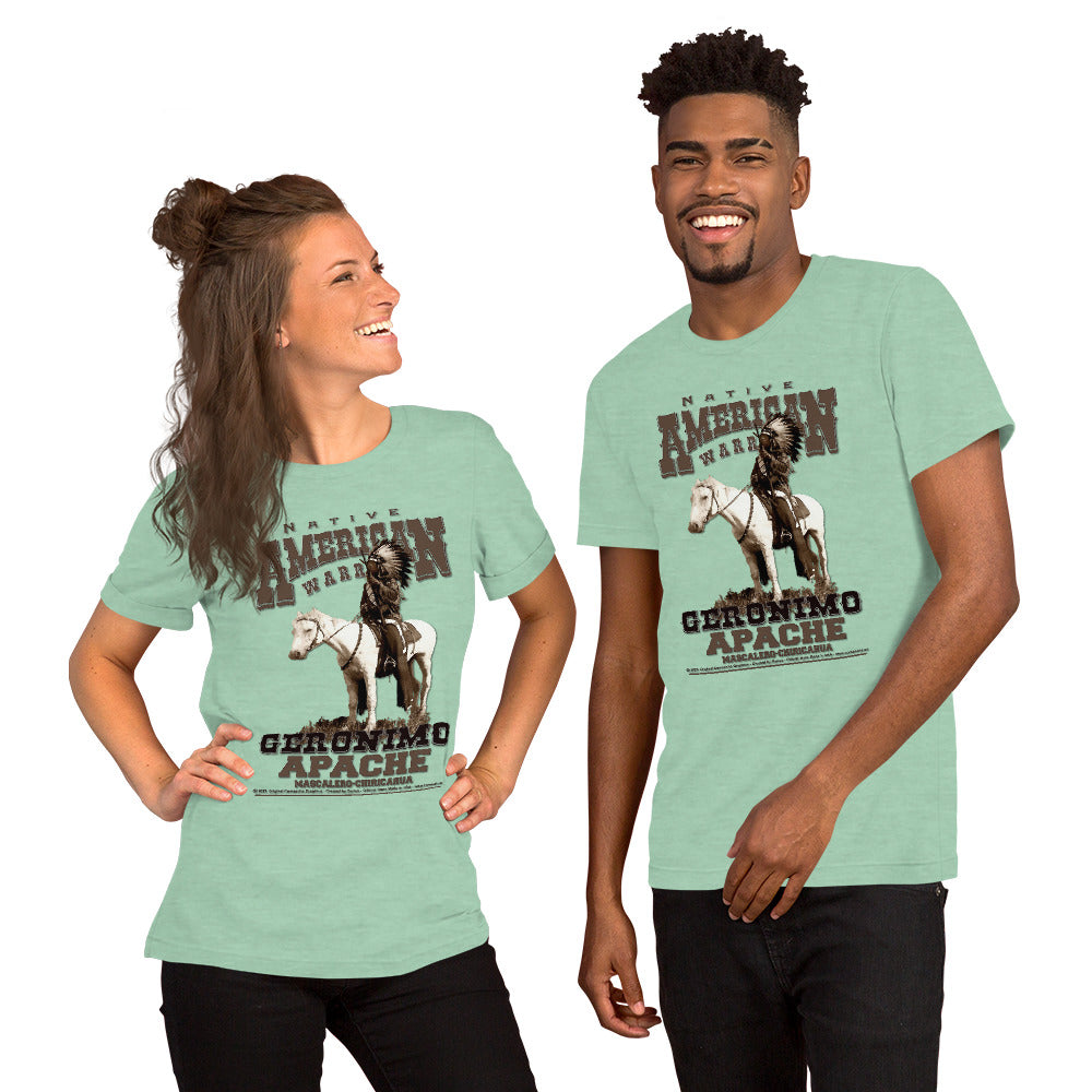 GERONIMO T-shirt, APACHE WARRIOR T-shirt