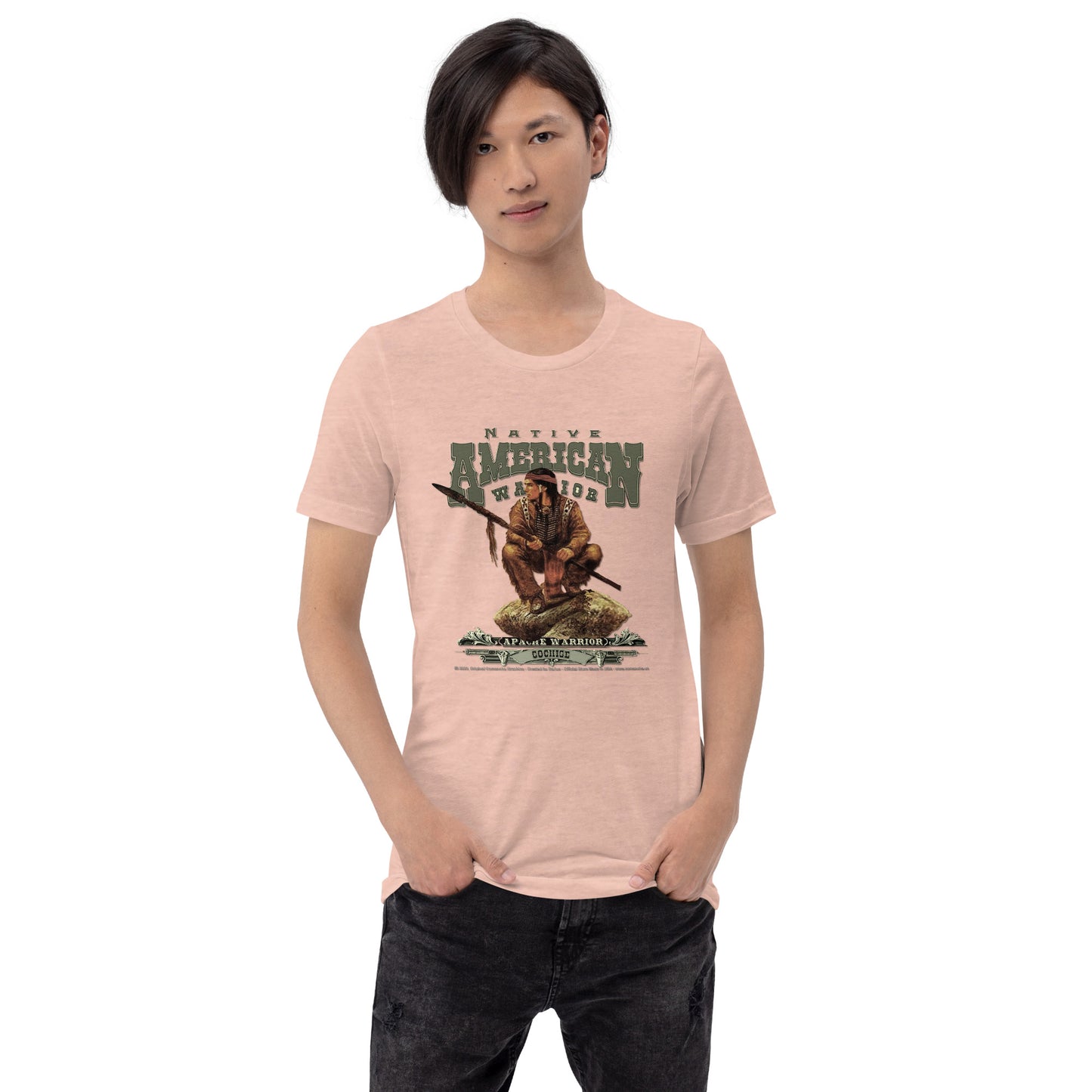 T-shirts with native Indians, T-shirts with Indian tribes, Comancha T-shirts,