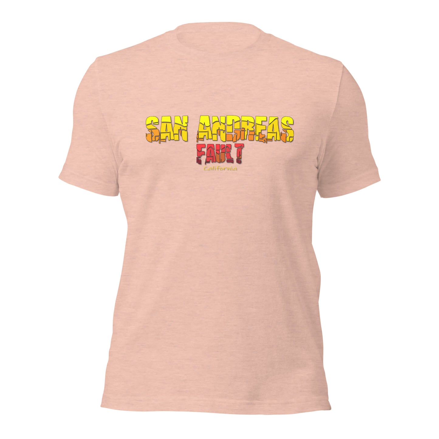 SAN ANDREAS FAULT California T-shirt