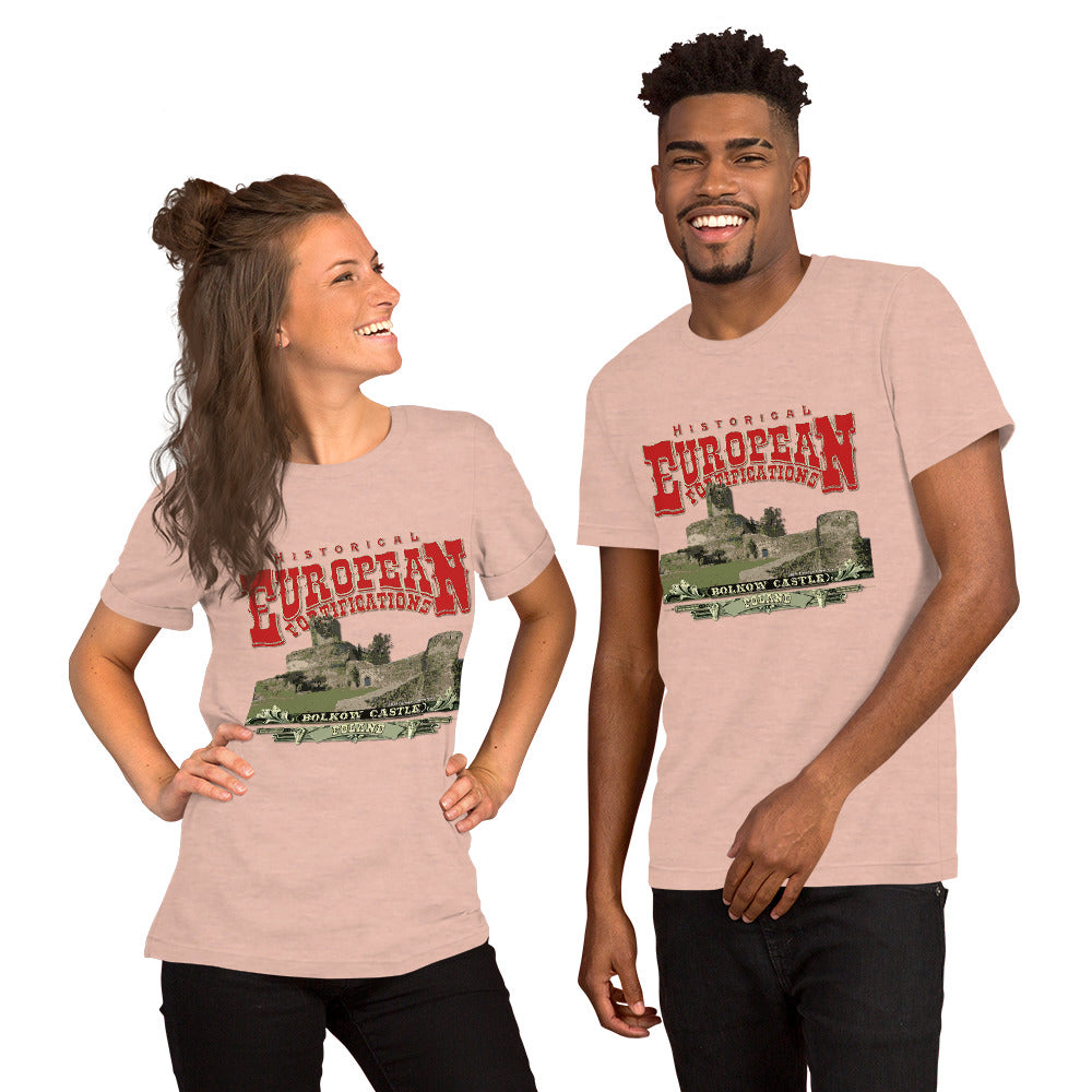 Zamek Bolkow - Polskie zamki T-shirt Bolkow Castle - Polish Castles tee,
