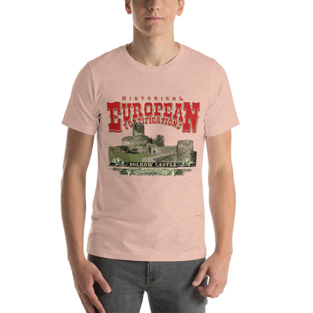Zamek Bolkow - Polskie zamki T-shirt Bolkow Castle - Polish Castles tee,