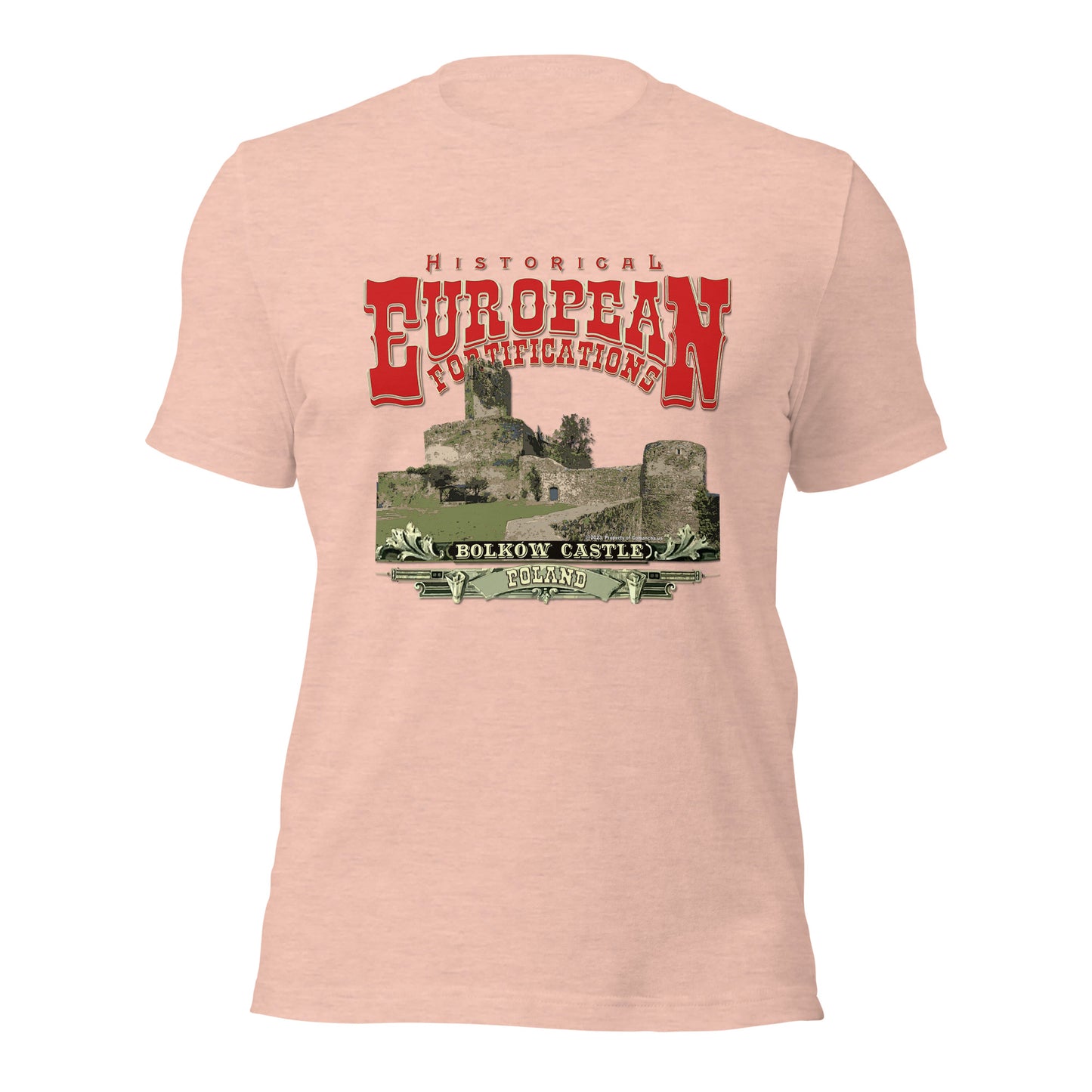 Zamek Bolkow - Polskie zamki T-shirt