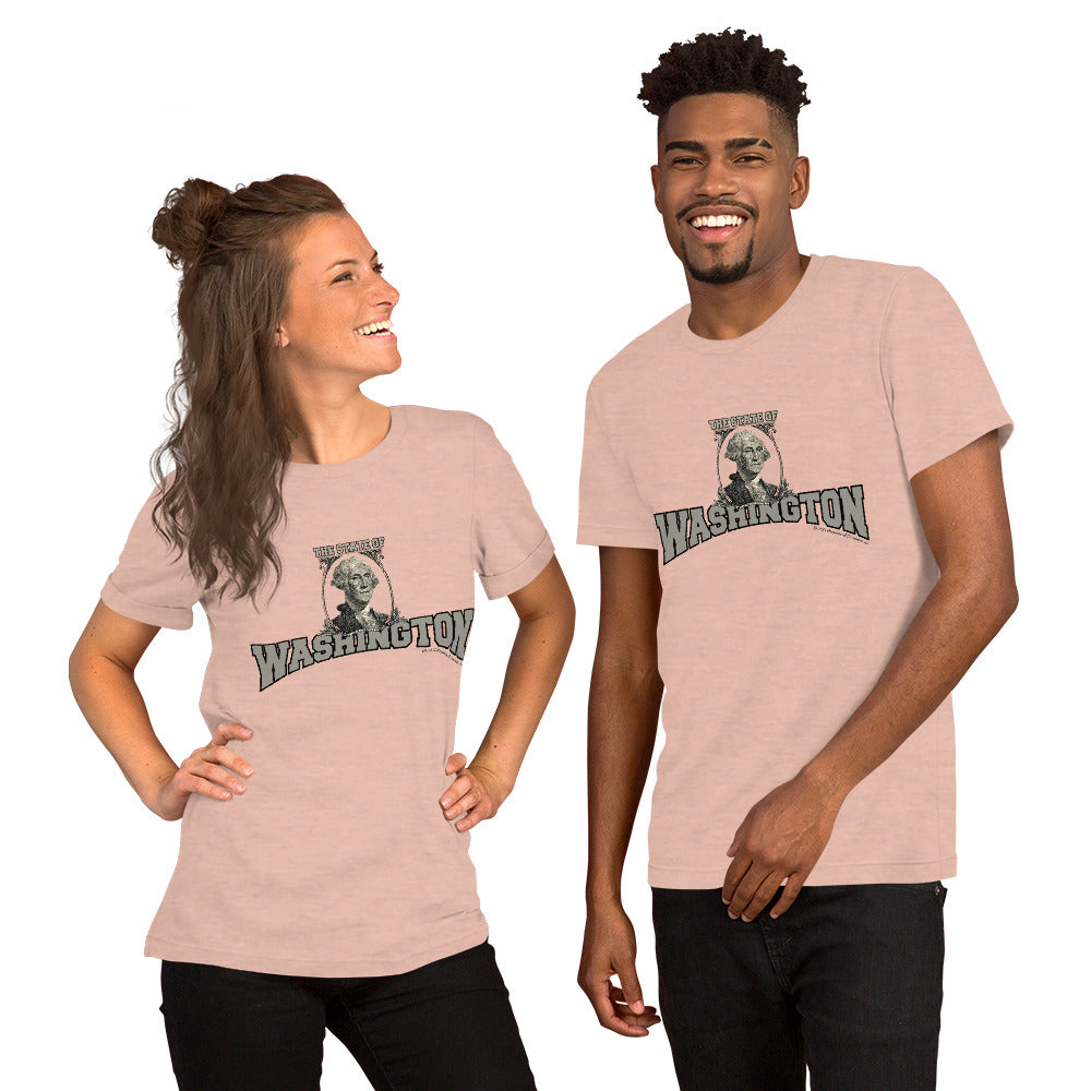 Washington State Tee,State Washington t-shirt, Comancha Graphics tee,The State Of Washington t-shirt, Comancha Graphics,