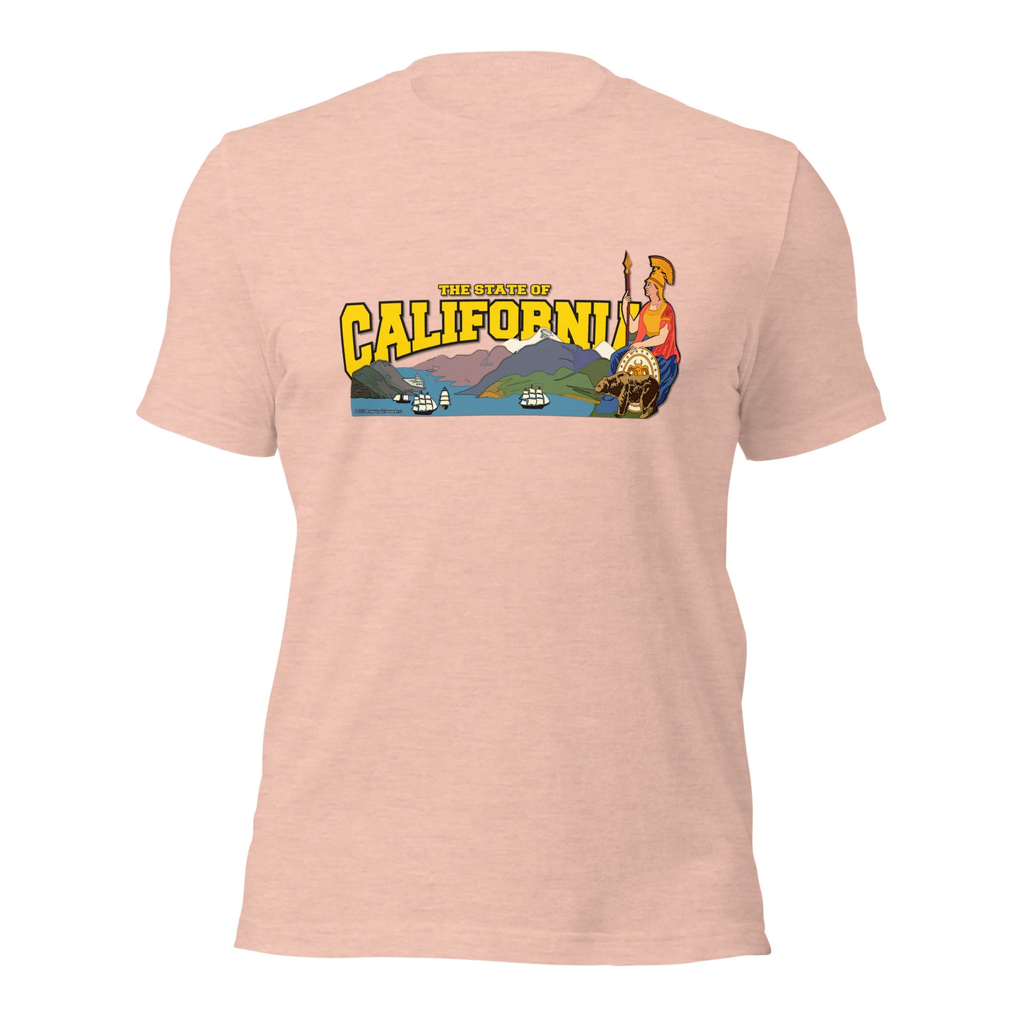 The State Of California t-shirt