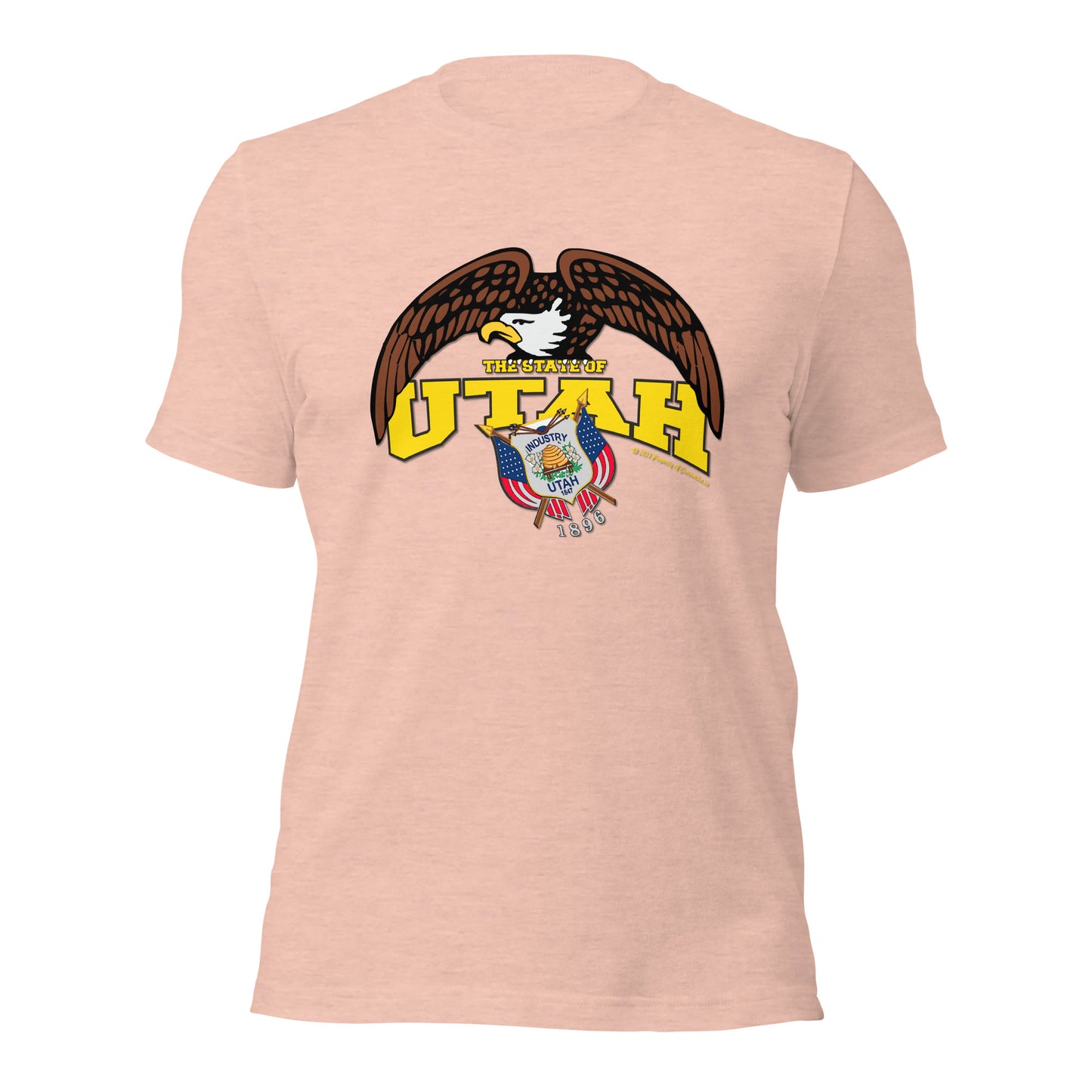 Utah state t-shirt,The State Of Utah t-shirt, Comancha Graphics tee,Utah t-shirt, Comancha Graphics,