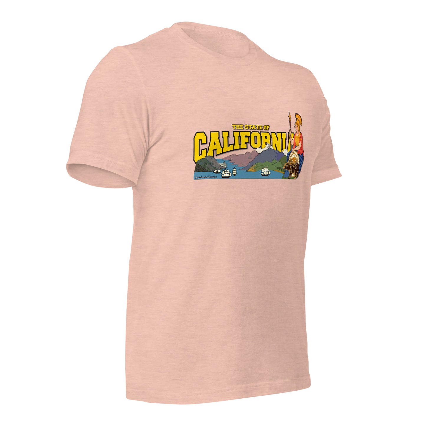 The State Of California t-shirt
