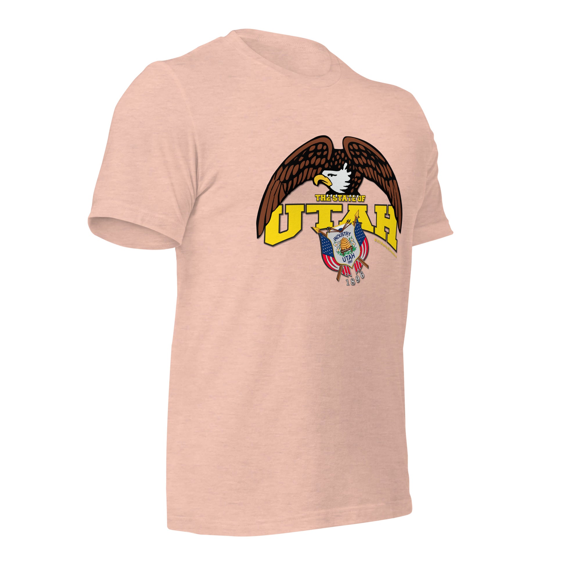 Utah state t-shirt,The State Of Utah t-shirt, Comancha Graphics tee,Utah t-shirt, Comancha Graphics,