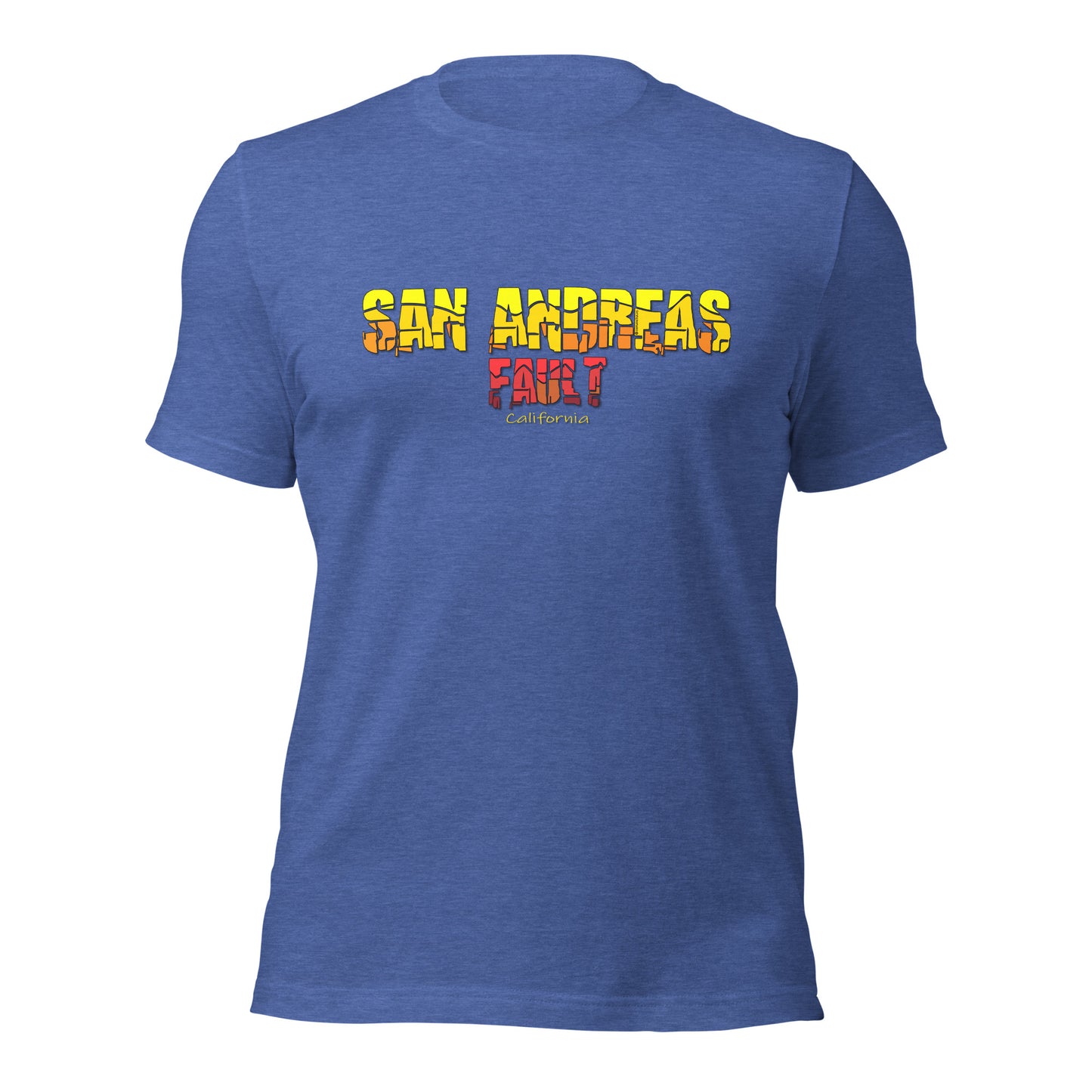 SAN ANDREAS FAULT California T-shirt