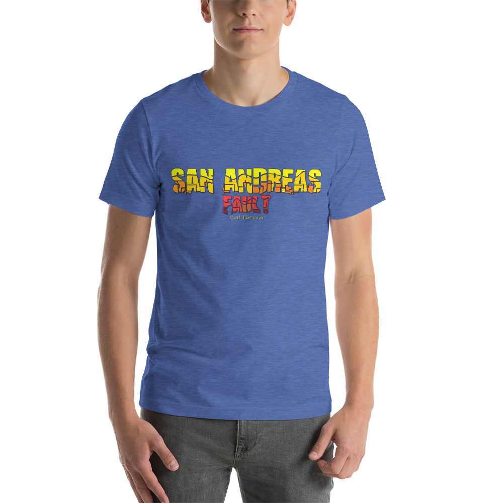 SAN ANDREAS FAULT California T-shirt