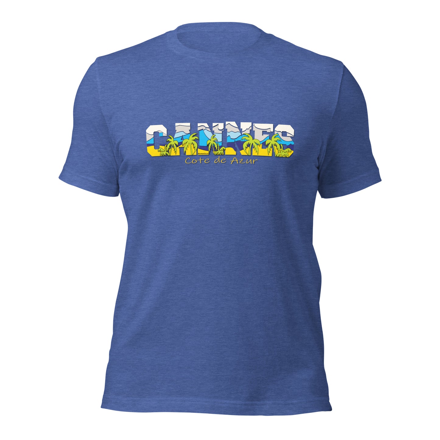 CANNES tee,CANNES France tee, Cote de azur tee, Comancha Graphics,CANNES Cote de Azur France T-shirt,