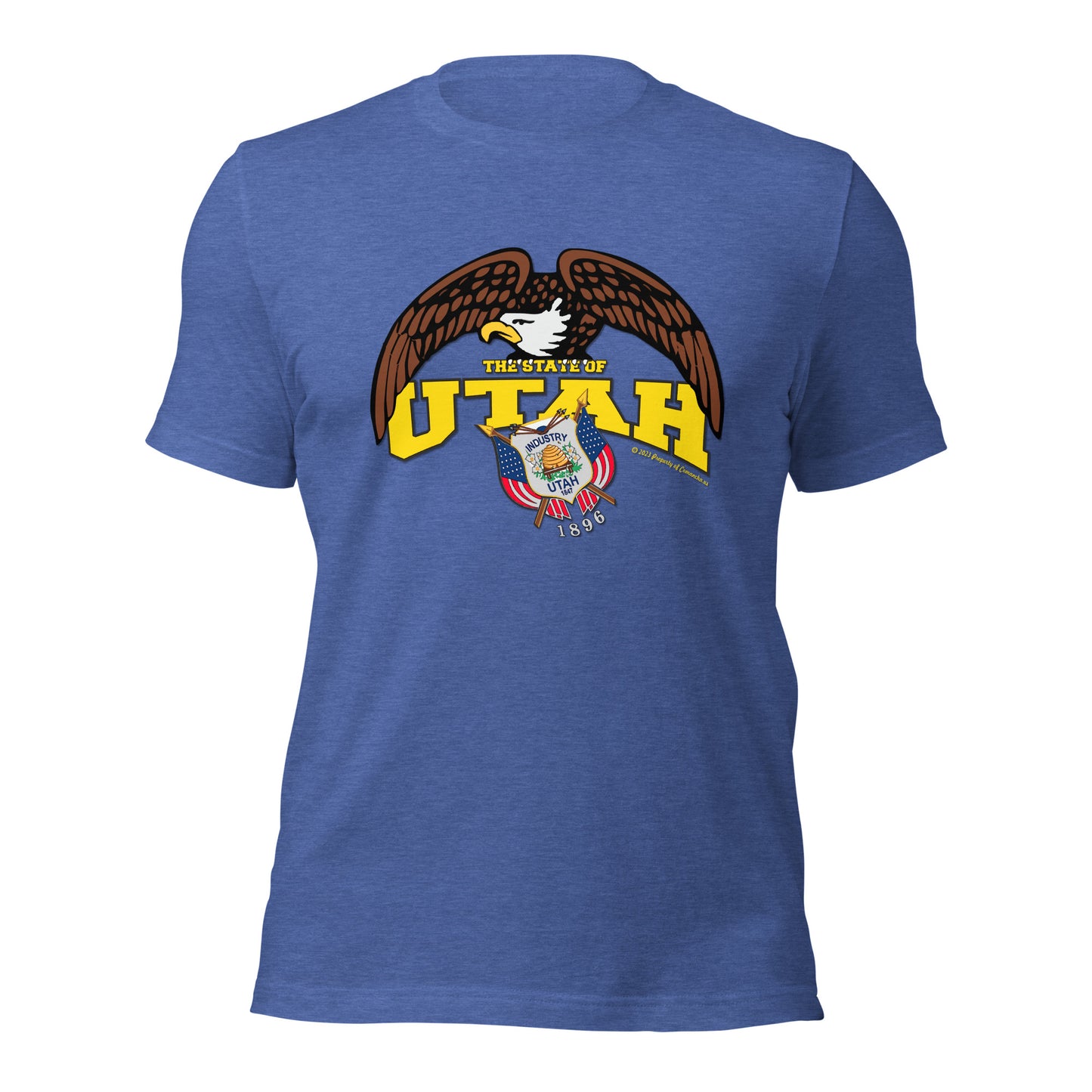 Utah state t-shirt,The State Of Utah t-shirt, Comancha Graphics tee,Utah t-shirt, Comancha Graphics,