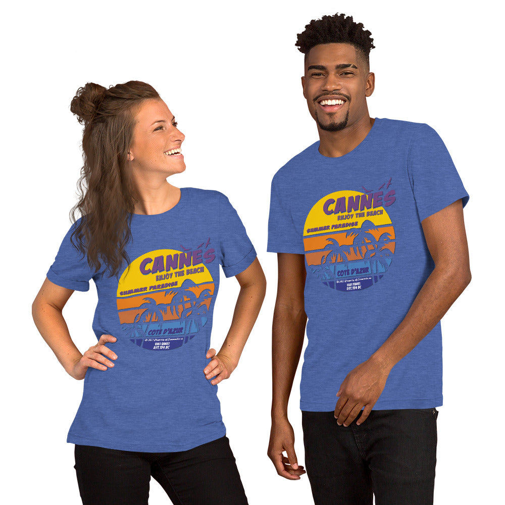 Cannes France T-shirt, Comancha Graphics, tee, Cannes T-shirt, Comancha Graphics tee,Cannes France T-shirt, Comancha Graphics,